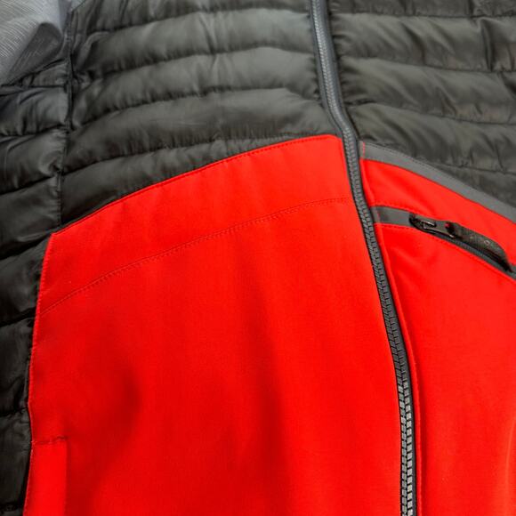 Spyder Volcano Red/Black Dylan Ski Jacket Boys Size 16 Skiing Snowboarding Snow - Picture 14 of 16